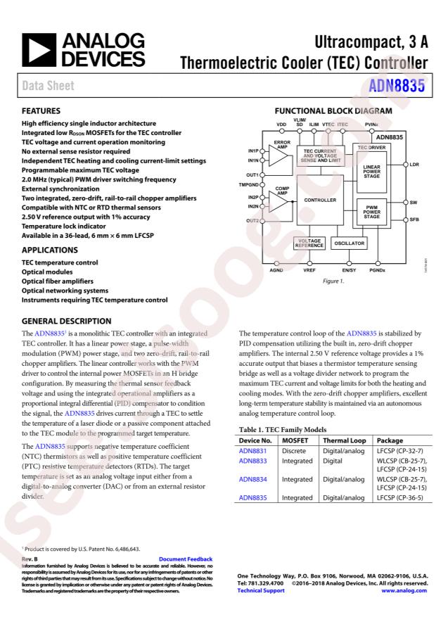ADN8835ACPZ-R7