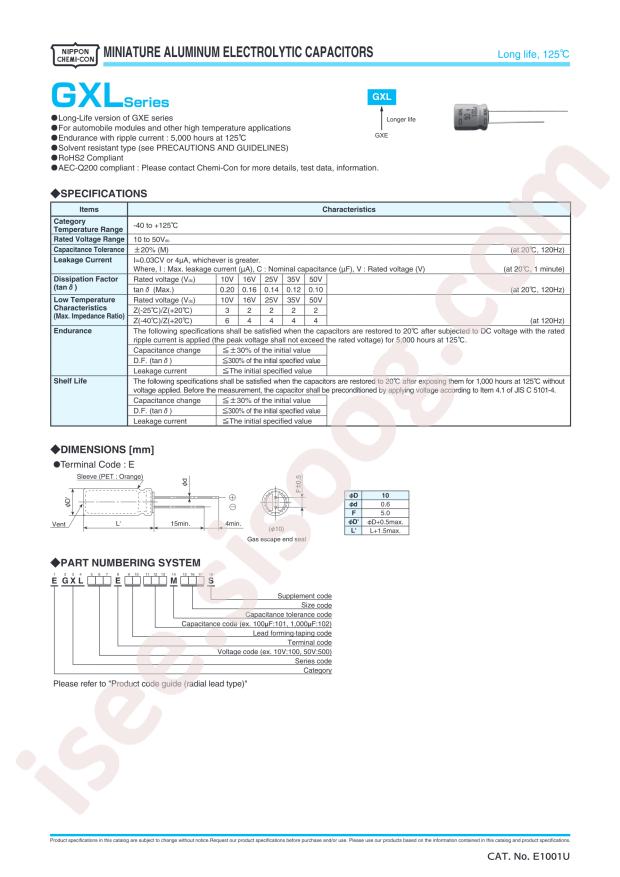 EGXL160ELL221MJC5S