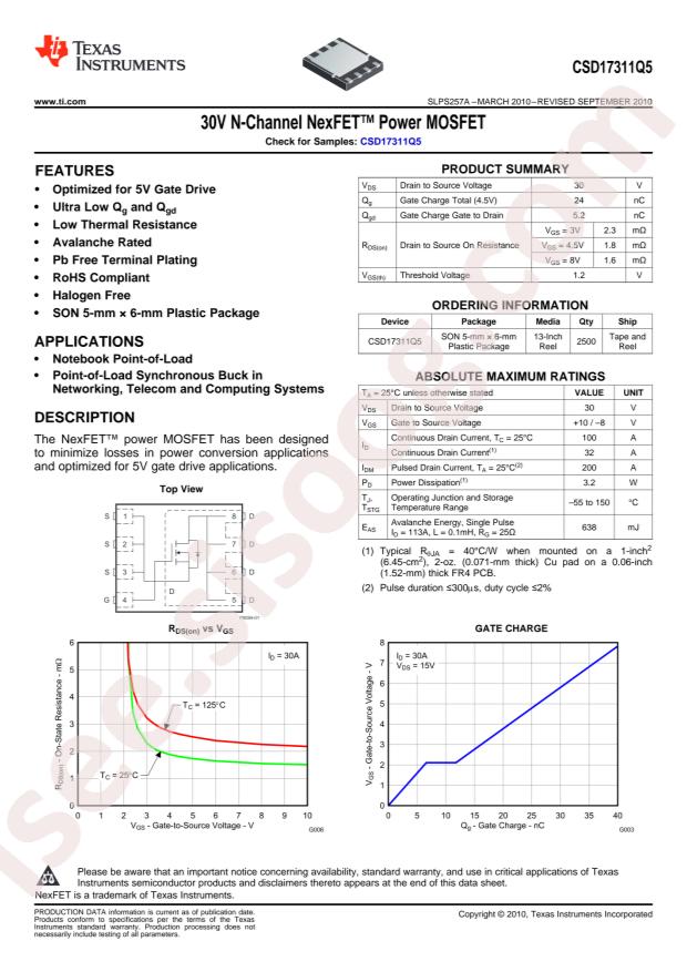 CSD17311Q5