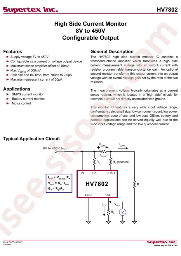 HV7802MG-G