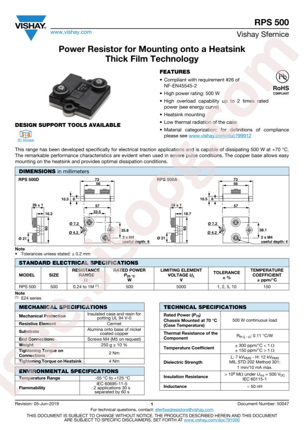 RPS0500DH1001JB