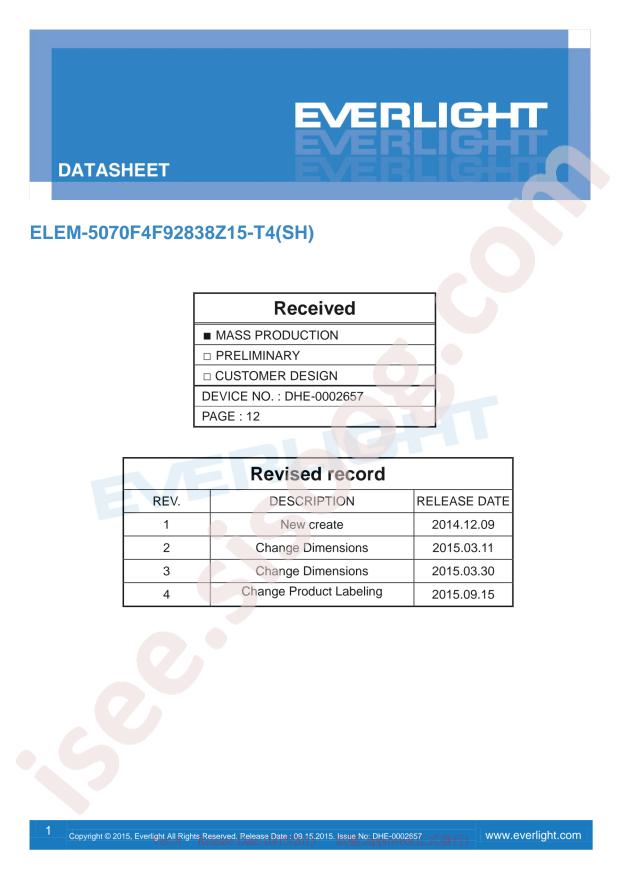 ELEM-5070F4F92838Z15-T4(SH)