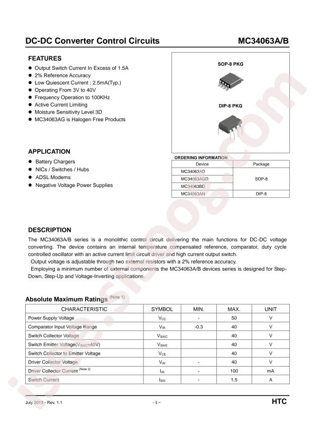 MC34063AD