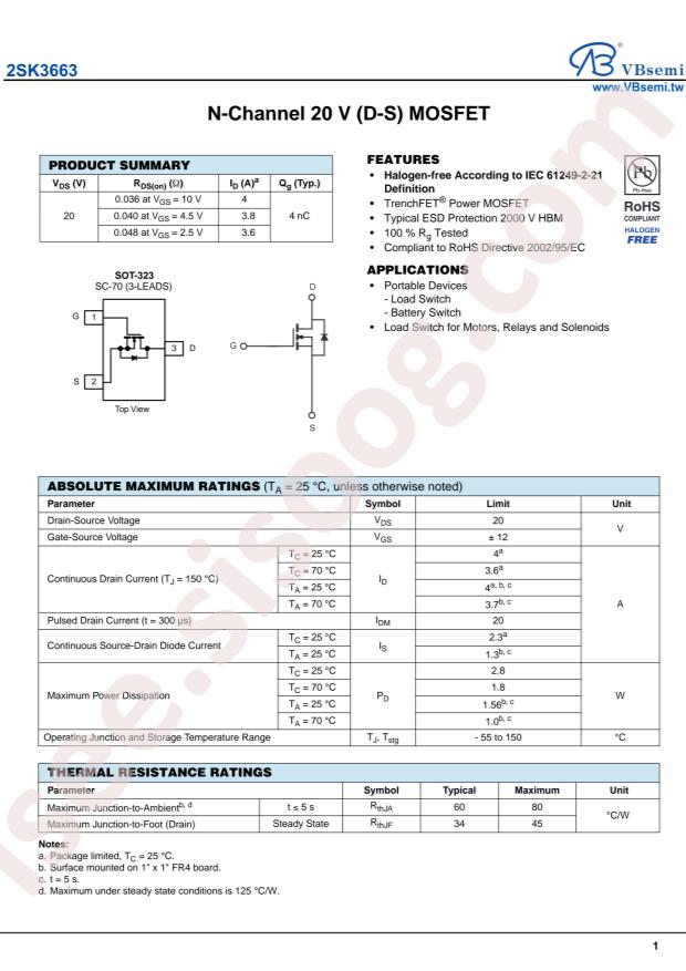 2SK3663-VB