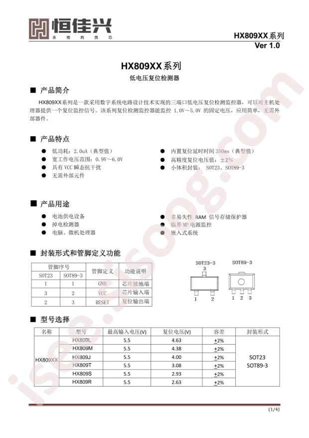 HX809T-3.08