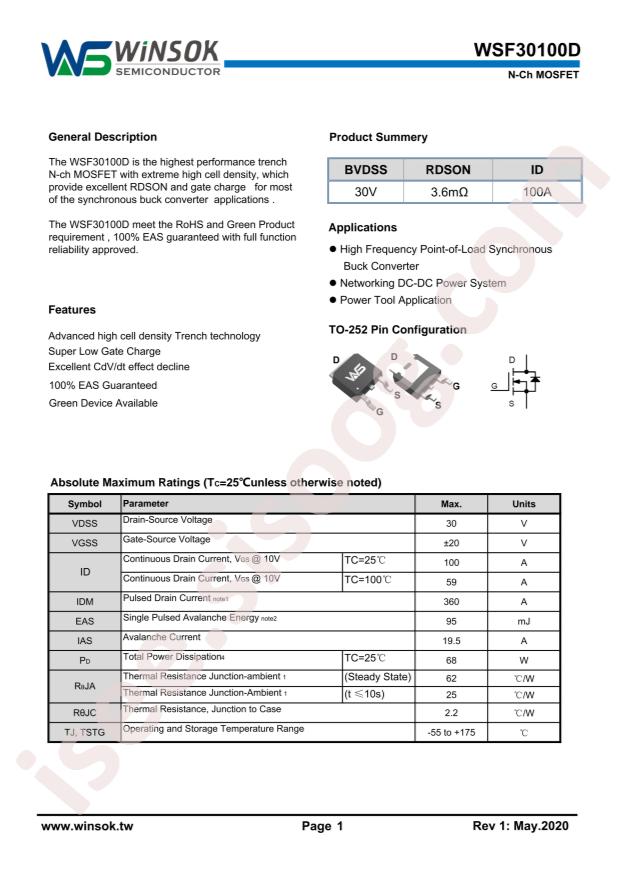 WSF30100D