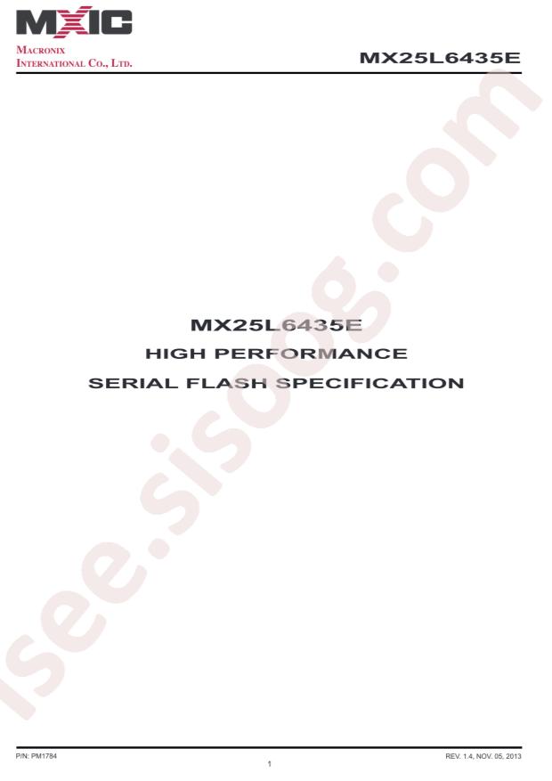 MX25L6435EM2I-10G