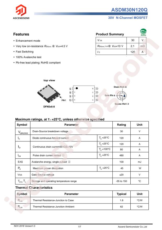 ASDM30N120Q-R