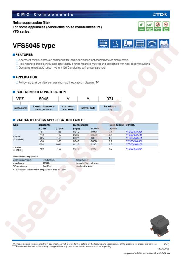 VFS5045VA151
