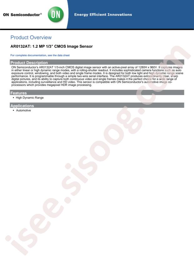 AR0132AT6C00XPEA0-DRBR1