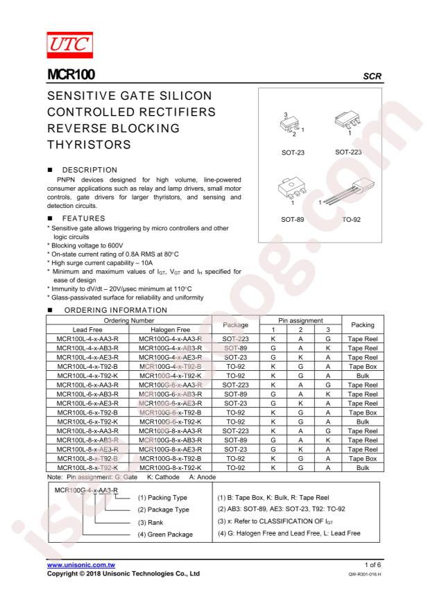 MCR100G-6-AD-T92-B