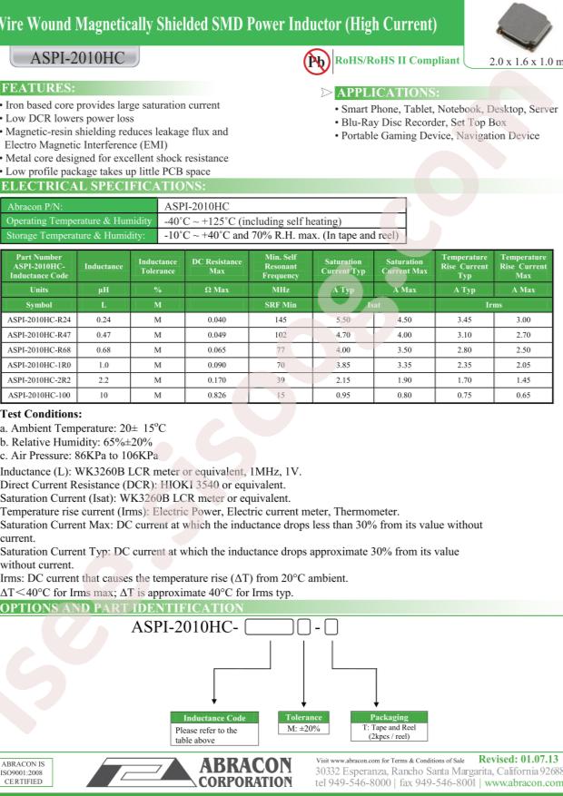 ASPI-2010HC-R47M-T