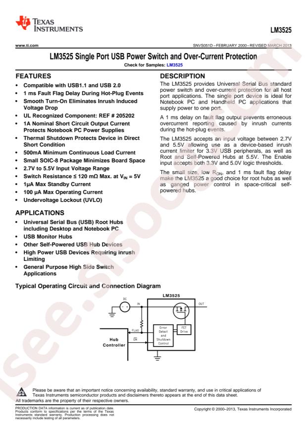 LM3525M-L