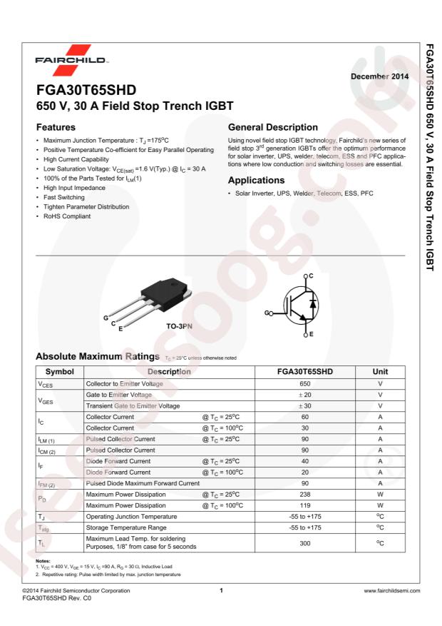 FGA30T65SHD