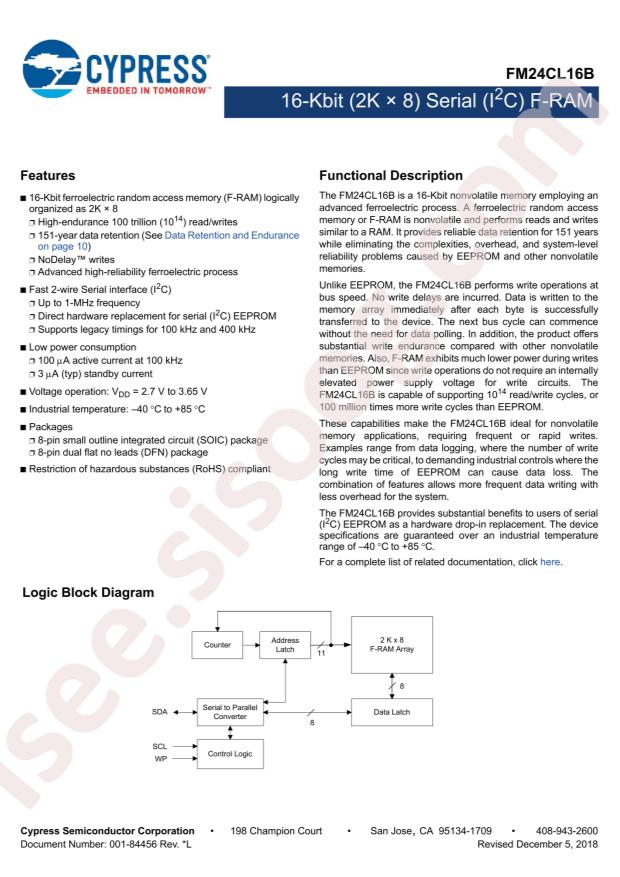 FM24CL16B-DGTR