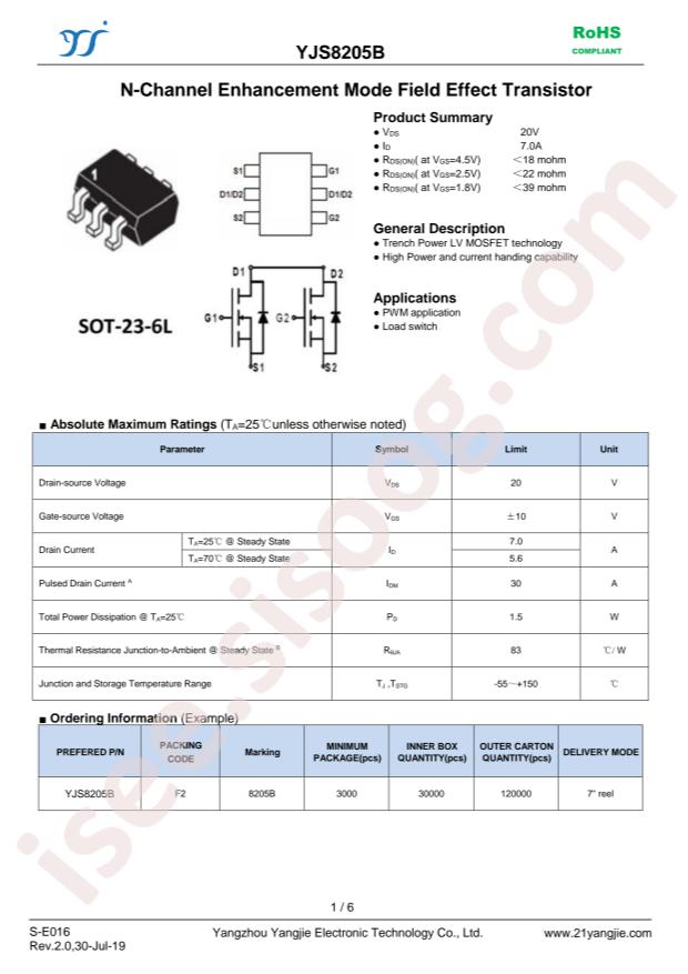 YJS8205B