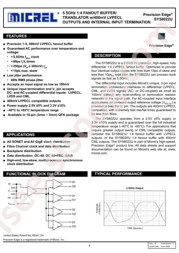 SY58022UMG-TR
