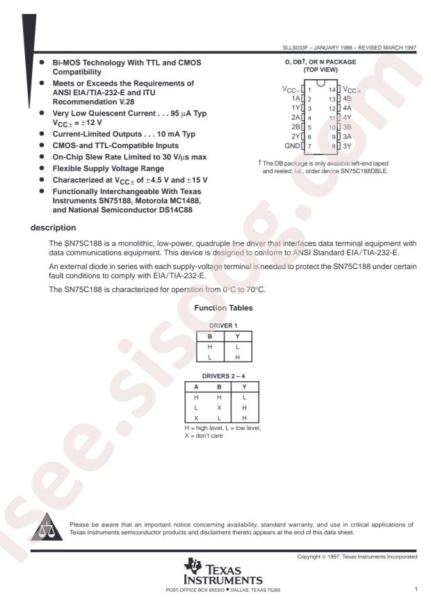 SN75C188DR