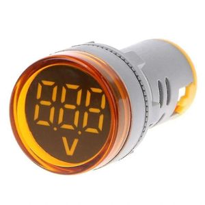 ولت متر AC چراغ سیگنالی (زرد) قطر 22mm