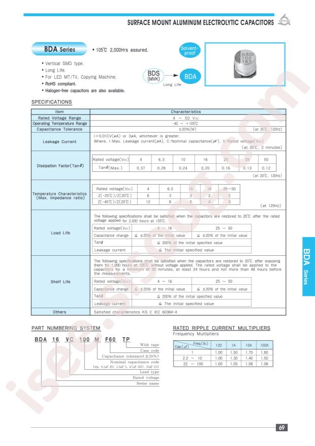 BDA50V1M4*5 4.0TP