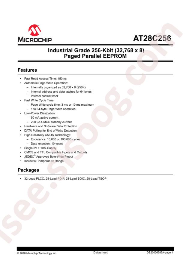 AT28C256-15PU
