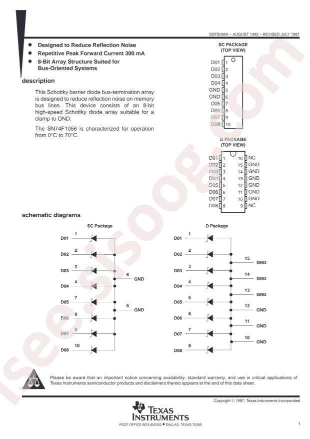 SN74F1056D