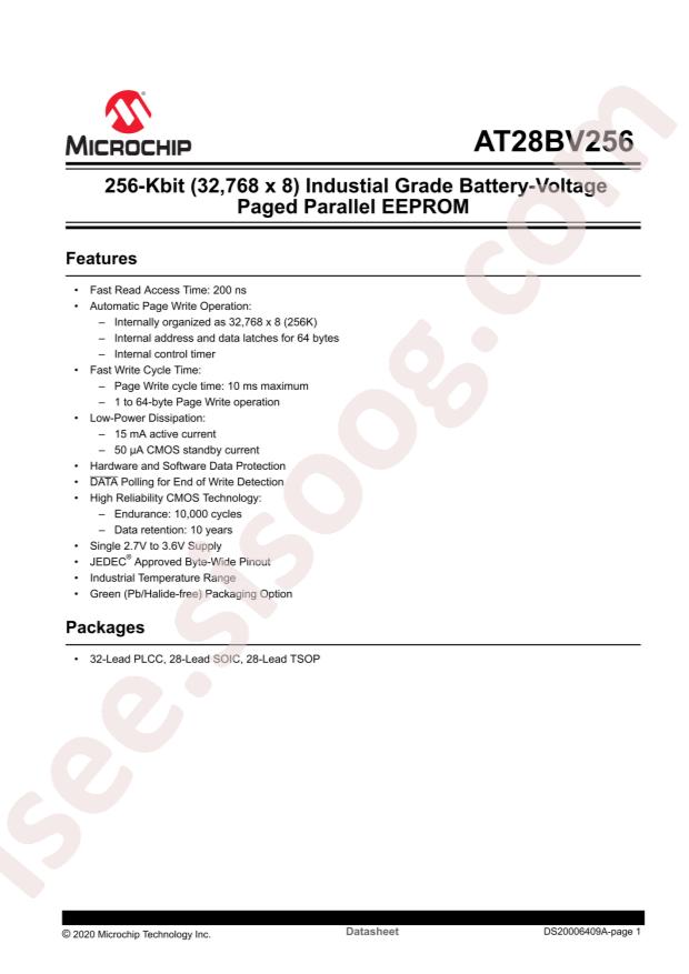 AT28BV256-20TU