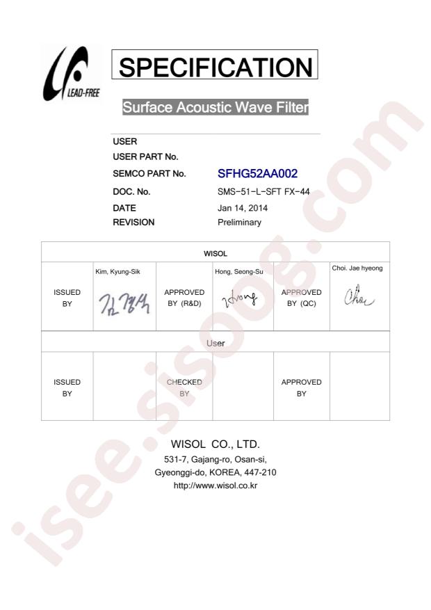 SFHG52AA002