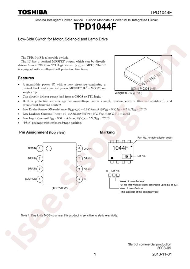 TPD1044F(TE85L,F)