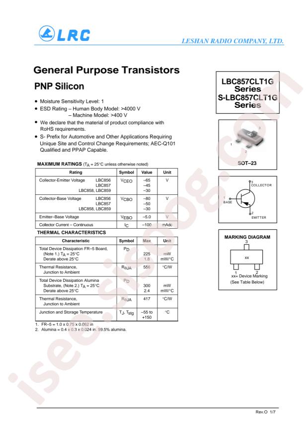 LBC857ALT1G