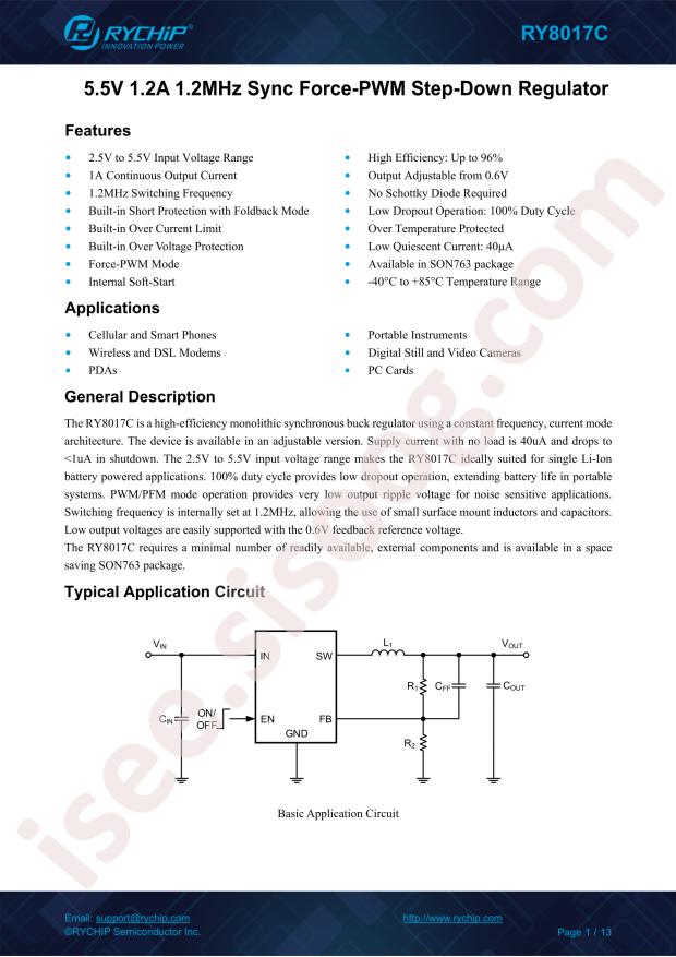 RY8017C