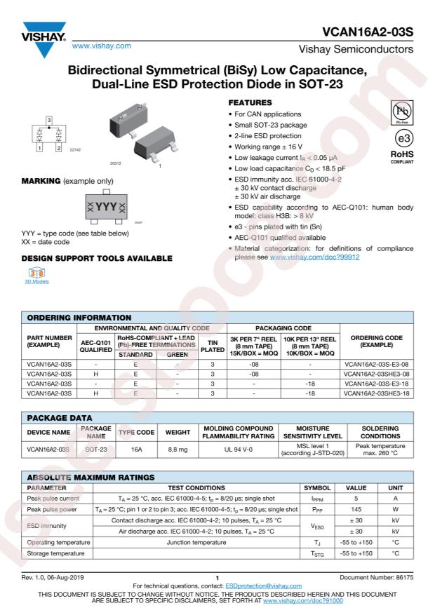 VCAN16A2-03S-E3-08