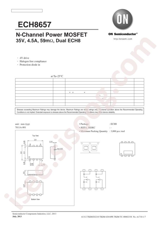 ECH8657-TL-H