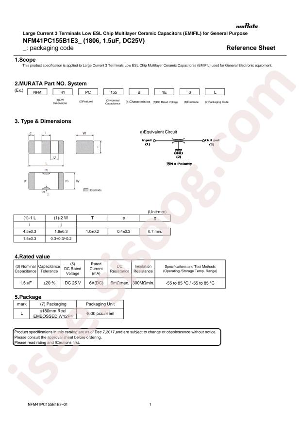 NFM41PC155B1E3L