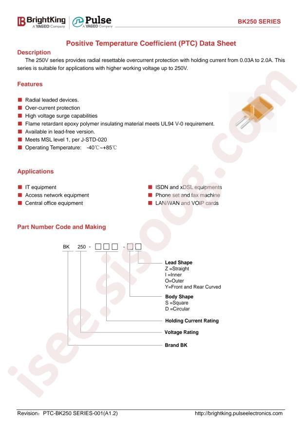 BK250-080-DY-E0.5TB