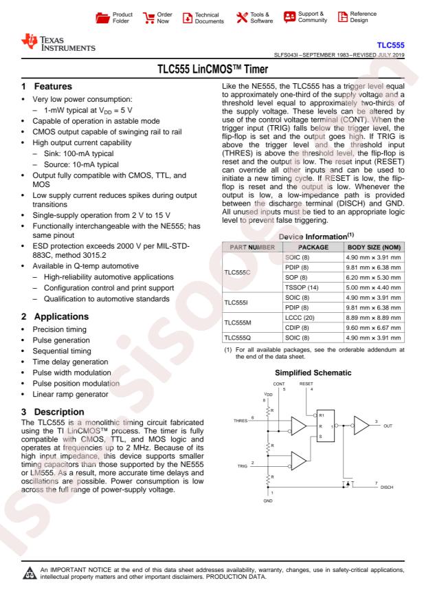 TLC555QDR