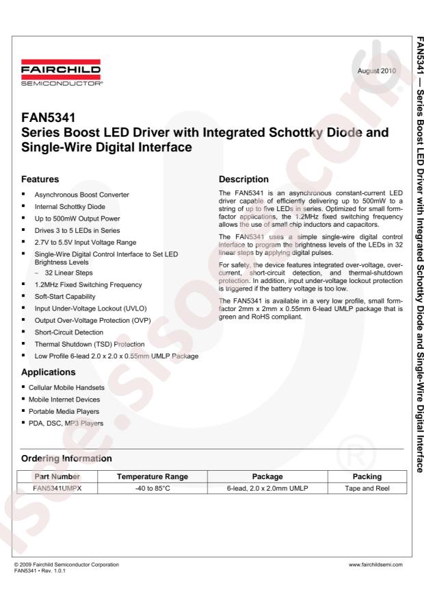 FAN5341UMPX