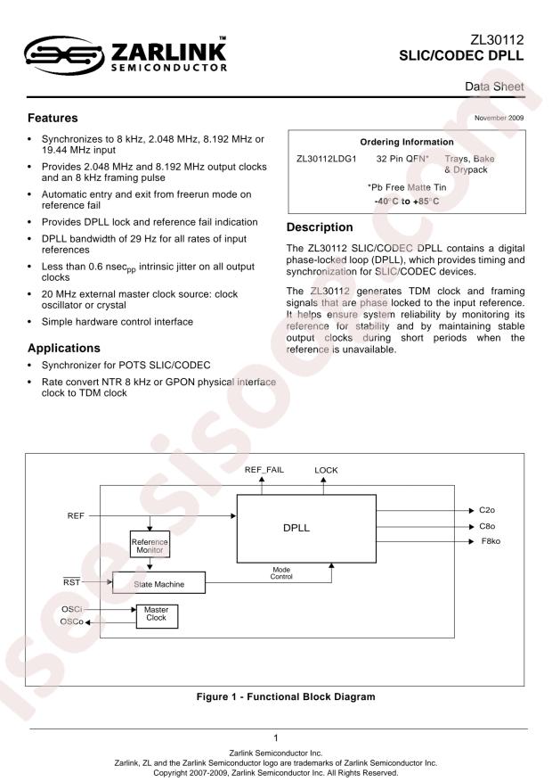 ZL30112LDG1