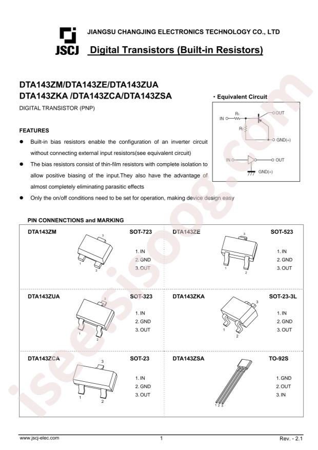 DTA143ZCA