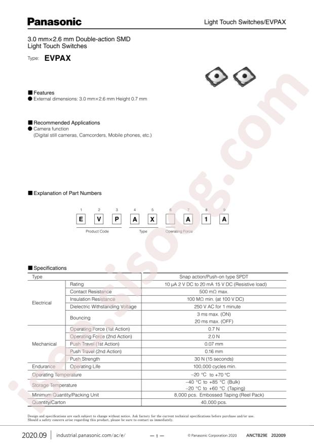 EVPAXBA1A