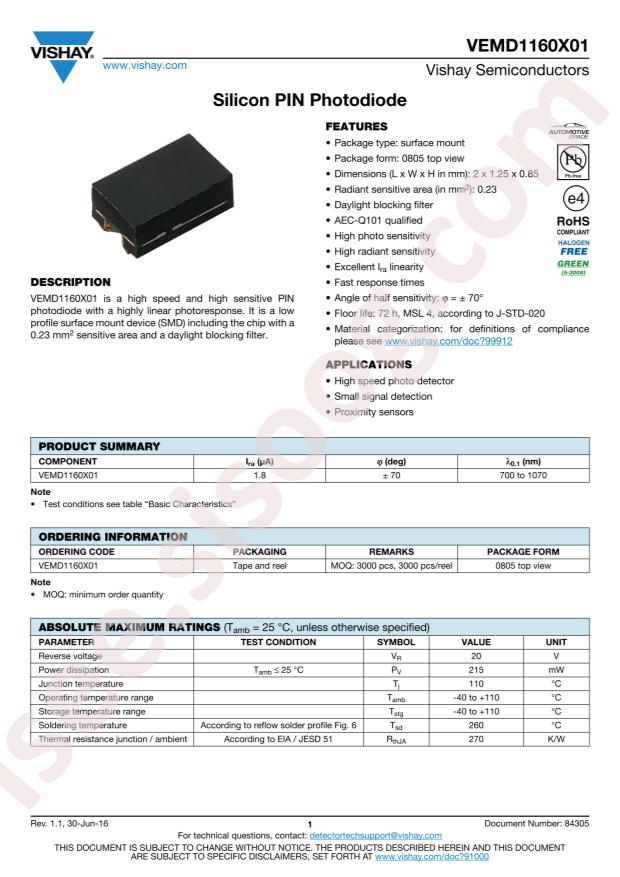 VEMD1160X01