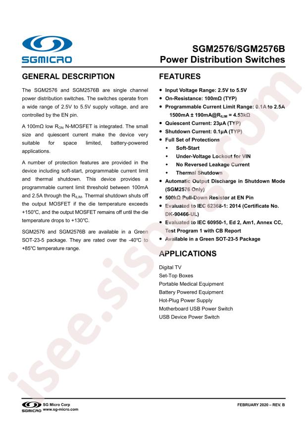 SGM2576YN5G/TR