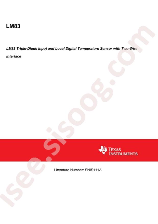LM83CIMQAX/NOPB
