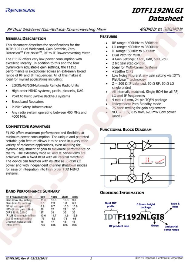 F1192NLGI
