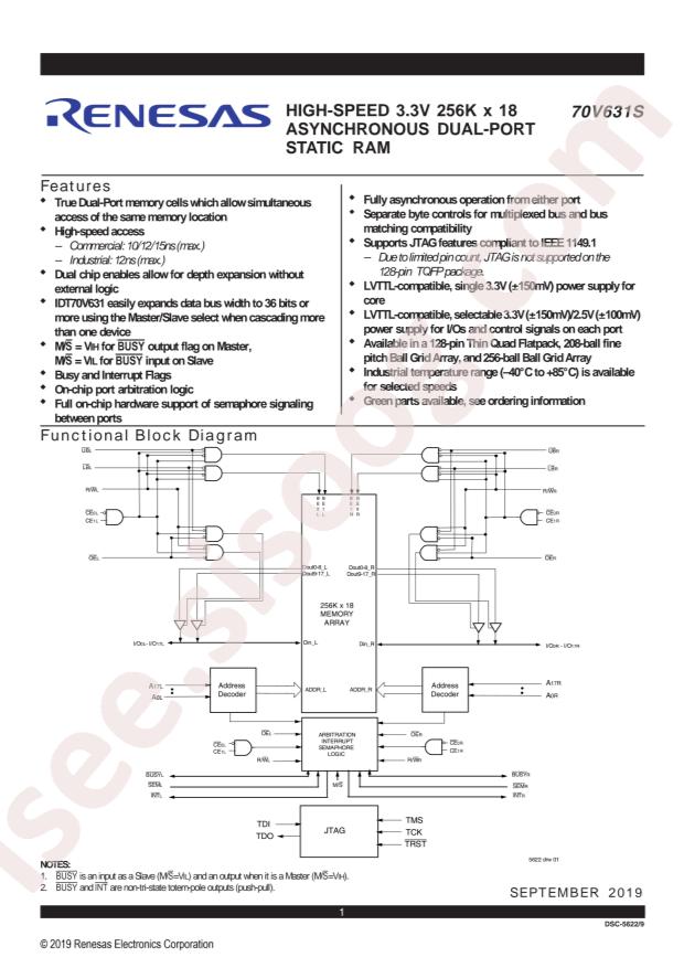 70V631S10BF8