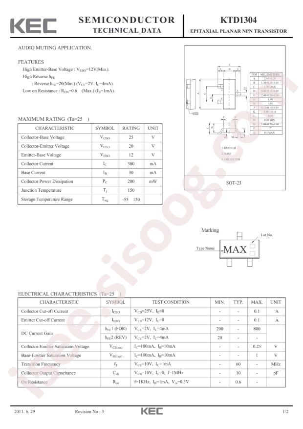 KTD1304-RTK/P