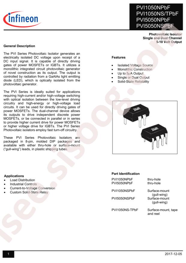 Infineon PVI1050NSPBF