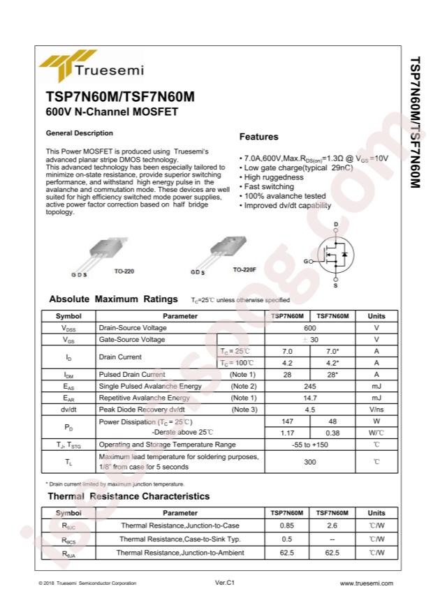 TSF7N60M