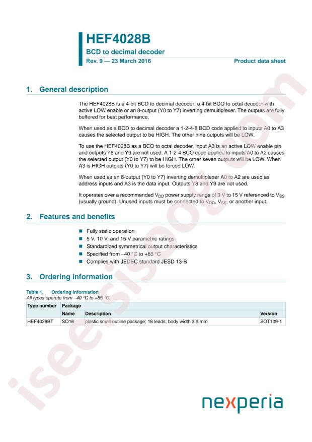 HEF4028BT,653