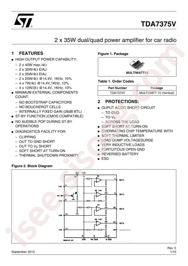 E-TDA7375V